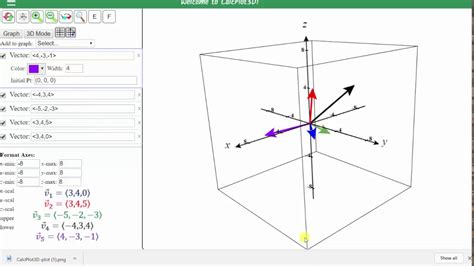 3d Vector Grapher at GetDrawings | Free download