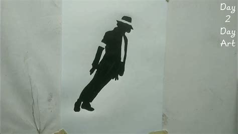 How to draw Michael Jackson Moonwalk Steps? - YouTube