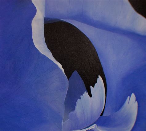 Iris Painting Blue Flower Painting Blue Wall Art Floral - Etsy