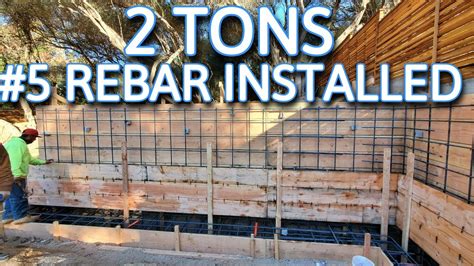 How to Install Rebar for A Retaining Wall | All Access 510-804-4646 ...