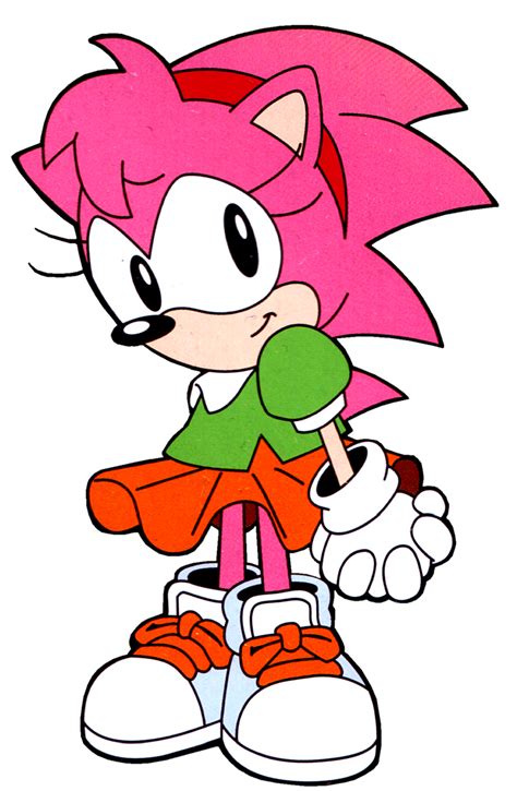 Image - Classic Amy Rose.png | Video Games Fanon Wiki | FANDOM powered ...