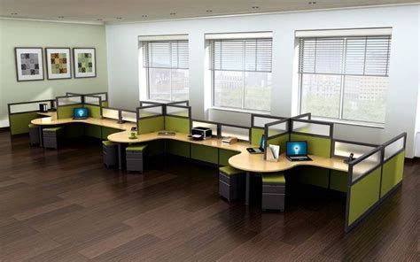 Images of 12 Person Modular Cubicle Desk System | Cubicle design ...