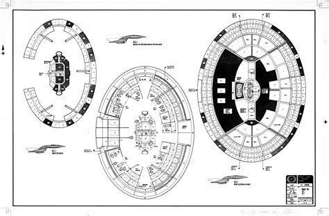 The Original Ed Whitefire Enterprise NCC-1701-D Blueprints