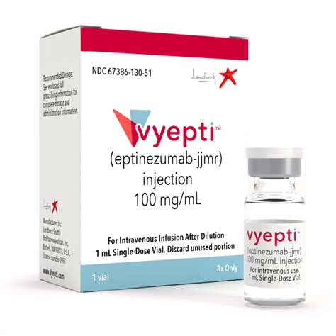 Vyepti (eptinezumab), aprobado en España para el tratamiento preventivo ...