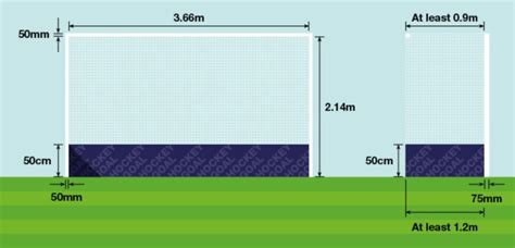 Hockey Field & Goal Dimensions | Harrod Sport