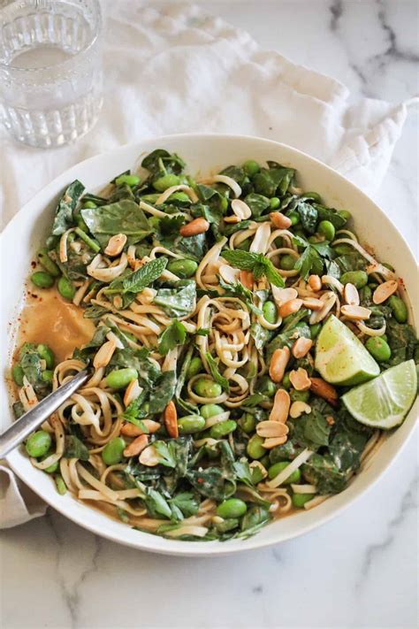 15-minute-easy-peanut-noodles - Grateful Grazer