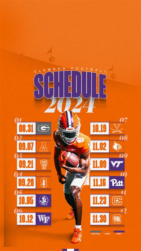 Clemson Vs North Carolina 2024 Schedule - Mara Stacey