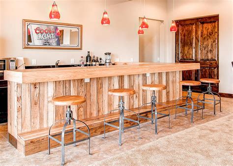 Image of: Rustic Basement Bar Ideas | Rustic basement bar, Rustic ...