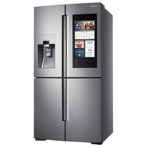 Samsung 27.9 cu. ft. Family Hub 4-Door Flex French Door Smart ...