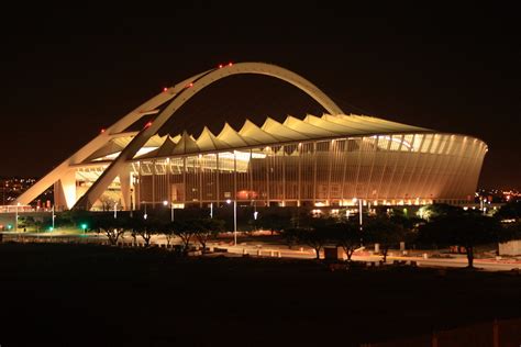 Moses Mabhida Stadium by night | chothia | Flickr