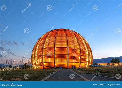 CERN Globe, Geneva, Switzerland Editorial Image - Image of innovation ...