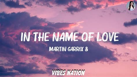 Martin Garrix & Bebe Rexha - In The Name Of Love (Lyrics) | Lauv, Ava ...