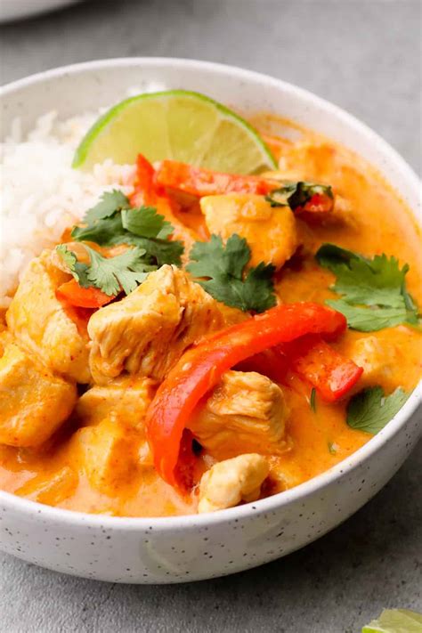 Thai Red Curry Chicken - Easy Chicken Recipes