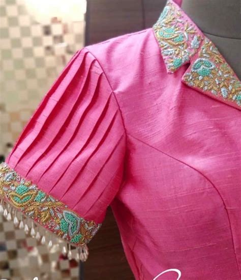 Stunning Aari Work Blouse Designs 2020 For Silk Sarees!