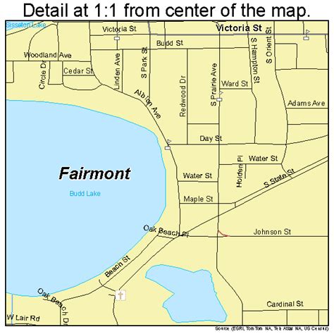 Fairmont Minnesota Street Map 2720330