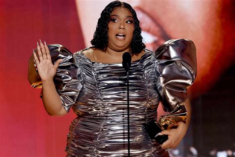 Lizzo Wins Record of the Year at the 2023 Grammys for "About Damn Time"