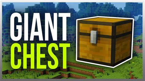 ️ GIANT CHESTS in Minecraft! - YouTube