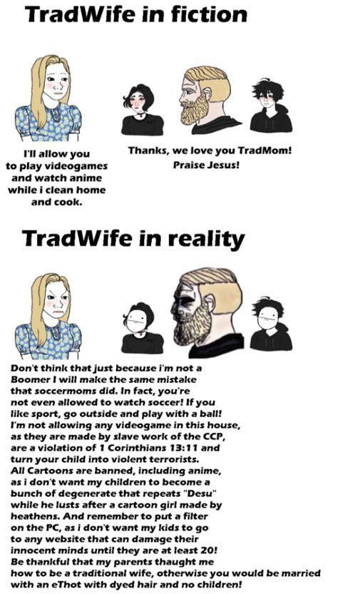 The best Tradwife memes :) Memedroid