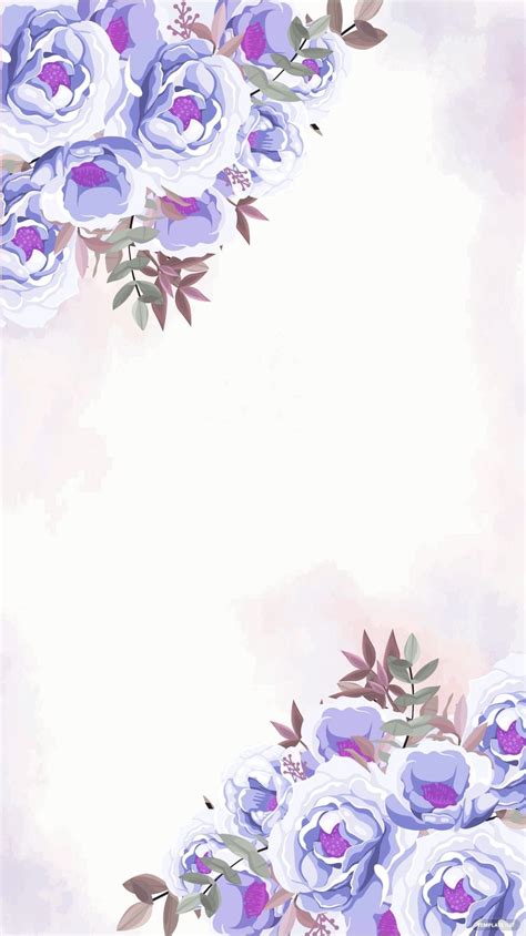 Wedding Card Floral Background in SVG, Illustrator, JPG, EPS - Download ...