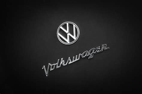 Volkswagen Vintage Logo On Retro Auto Photograph by Perfect Lazybones