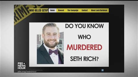 PBS NewsHour - How a conspiracy theory grew around Seth Rich's murder ...