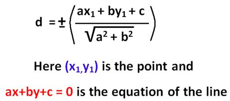 Perpendicular Distance Calculator