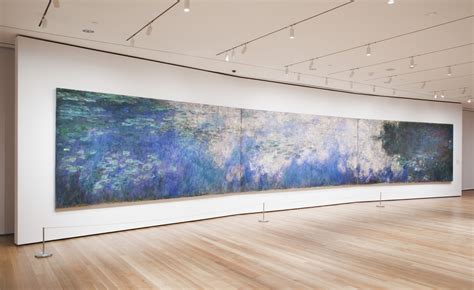 Installation view of the exhibition, “Monet’s Water Lilies” | MoMA