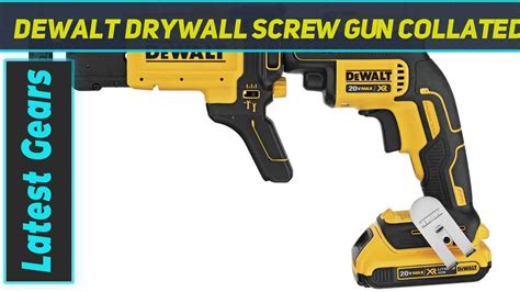 DEWALT Drywall Screw Gun Collated Attachment (DCF6202) AZ Review - YouTube