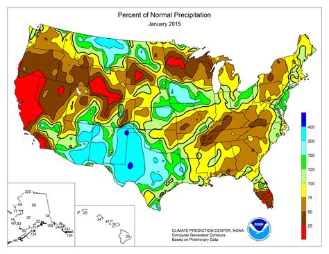 United States Precipitation Map