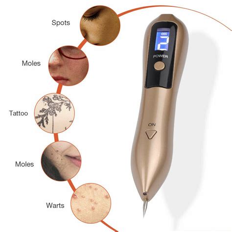 Boligrafo LCD De Plasma Laser Removedor De Manchas Oscuras Verruga ...