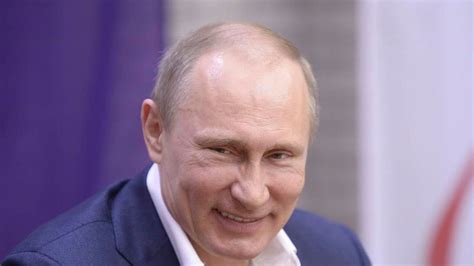 Putin Finds Time For A Laugh During Phone-In | World News | Sky News