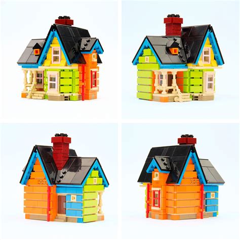 Up House | Lego design, Lego sculptures, Cool lego creations