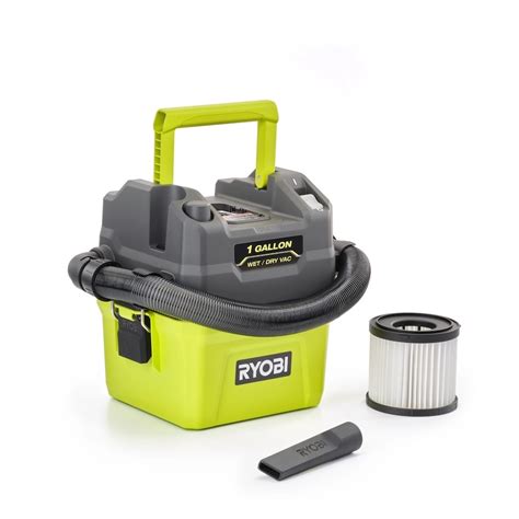 RYOBI 18V ONE+ Cordless 1 Gal. Wet/Dry Vacuum (Tool Only) | The Home ...