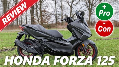 Honda Forza 125 | Review | pros & cons - YouTube