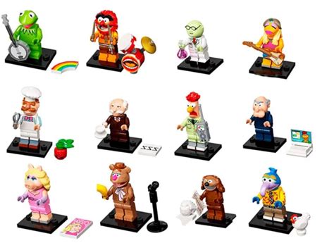 LEGO MUPPETS MINIFIGURES Disney The Muppet Show Collectible Minis ...