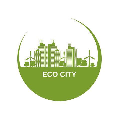 Eco City Design 462986 Vector Art at Vecteezy