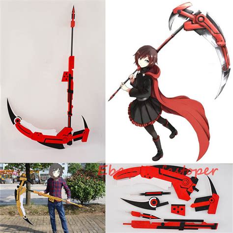 RWBY Ruby Cosplay Crescent Rose Handheld Detachable Weapon Ruby Rose ...