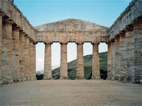 Segesta Temple from the Inside | This is the view from the i… | Flickr