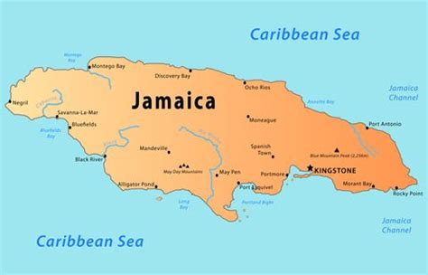 Image result for jamaica | Jamaica map, Jamaica, Map