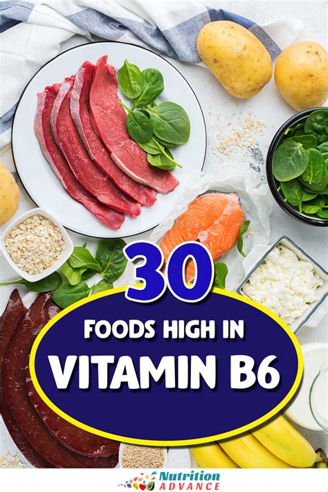 30 Foods High In Vitamin B6 - Nutrition Advance