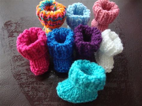 Items similar to PREEMIE-Size Baby Booties - with Fold-Down Cuff on Etsy