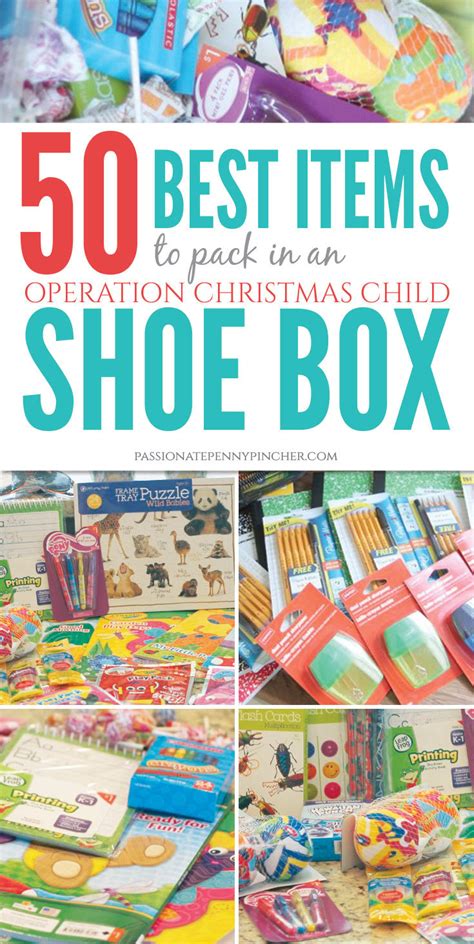 Operation Christmas Child Shoebox Ideas | Examples and Forms