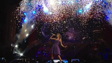 Taylor Swift - Dear John Fireworks - Allphones Arena, Sydney 090312 HD ...