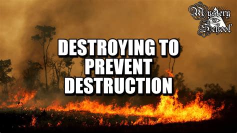 Destroying to Prevent Destruction - YouTube