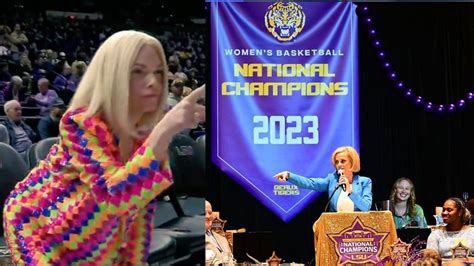 “Don't dress like her” - LSU fans celebrating “Dress like Kim Mulkey ...