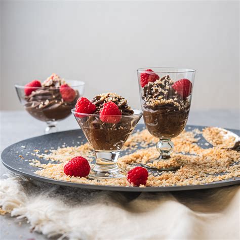 Creamy Carob Mousse (a no-cook, dairy free pudding) | The Frayed Apron