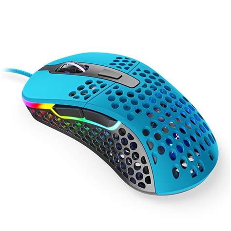 Open Box - Xtrfy M4 Optical Gaming Mouse - Miami Blue - XG-M4-RGB-BLUE ...