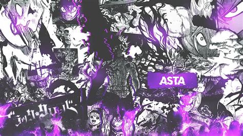 HD wallpaper: Black Clover, collage, manga, comics, Asta | Wallpaper Flare