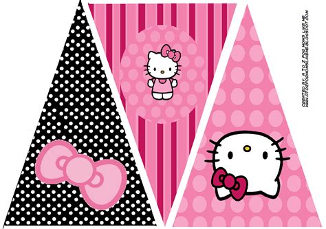 Hello Kitty Birthday Banner Printable - Birthday Banner