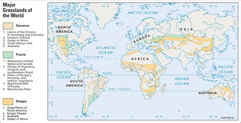 Map African Savanna - Share Map